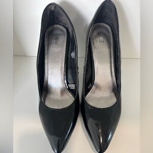 Black Patent Leather Heels